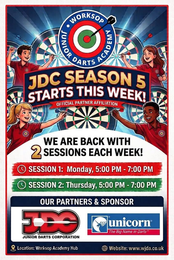 Worksop Junior Darts